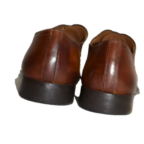 Magnanni Toro Cap Toe Oxford Cuero Brown Leather Size 9.5 US 24316 DD486 main image 4